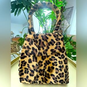 Vintage leopard bag